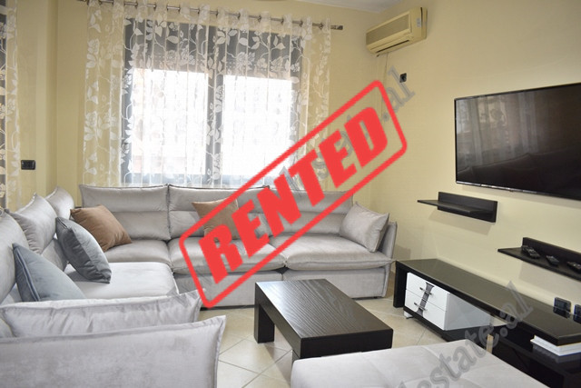 Two bedroom apartment for rent in the beginning of Qemal Stafa Street in Tirana.

It is situated o